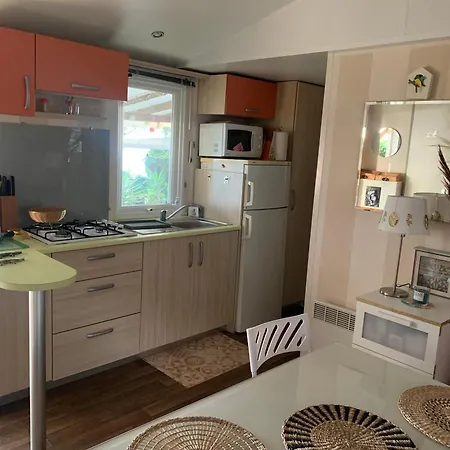 Campsite Mobilhome Vue Grand Confort Domaine L'ile D Or Saint-Raphael (Var)